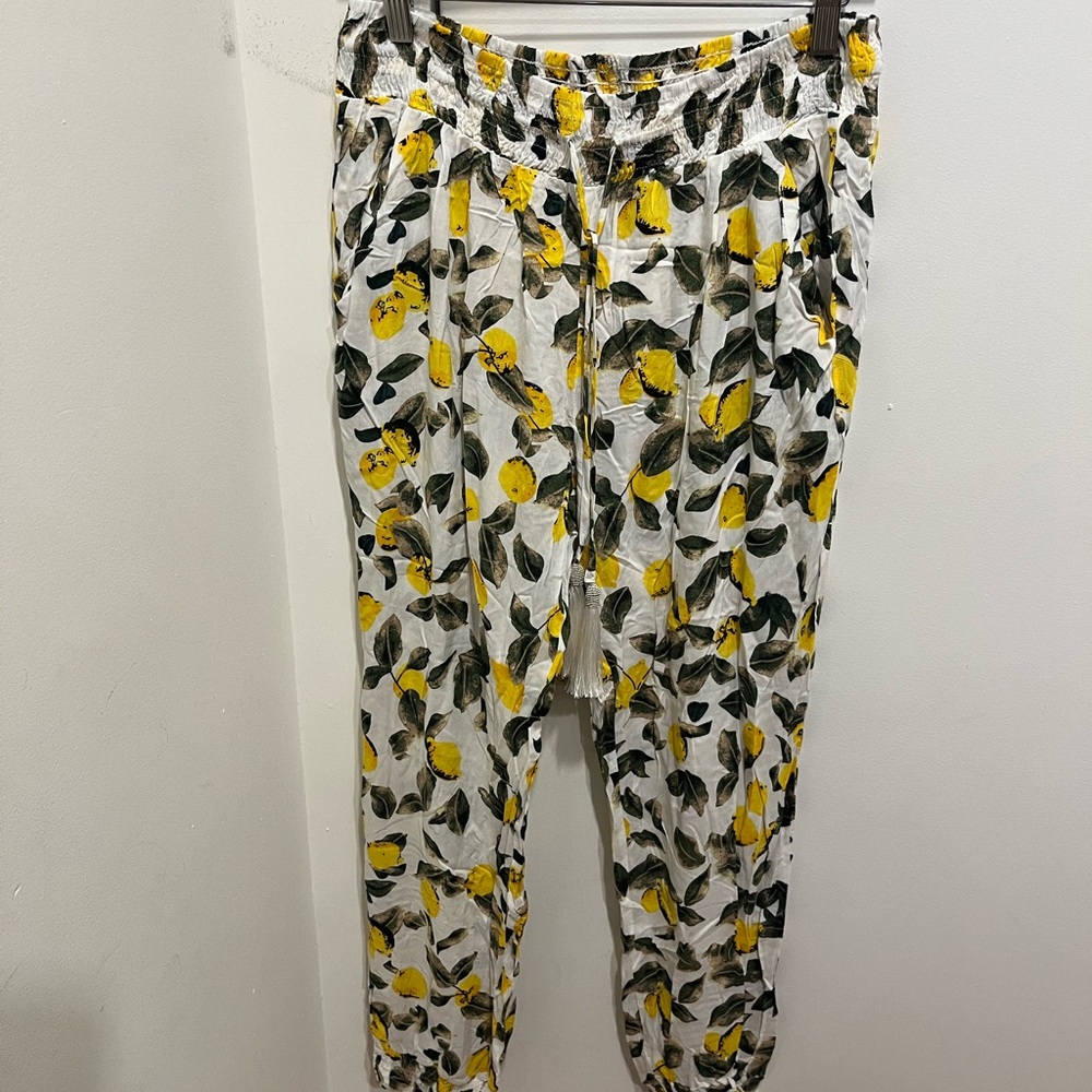 Solitaire Swimwear with Yellow Floral Design